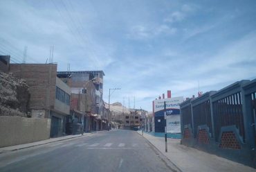 Así lucen las calles de moquegua en el censo 2017