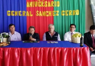 Presentan programa de aniversario por el 83° aniversario de la provincia Gral. Sánchez Cerro
